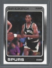 Alvin Robertson 1988-89 Fleer Basketball Card #105-San Antonio Spurs