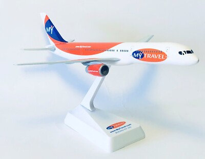 Boeing 757-200 MyTravel Airways 2000er Snap Fit Sammlermodell Maßstab 1:200