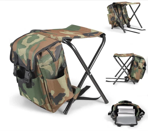 Folding Camping Chair Stool Fabric Waterproof Fishing Tackle Seat Table Bag - Picture 19 of 20