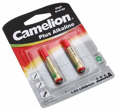 1,5V Camelion Batterie AAAA Plus Alkaline LR61 25A E96 LR8D425 | 2er-Blister Pac - Bild 1 von 2
