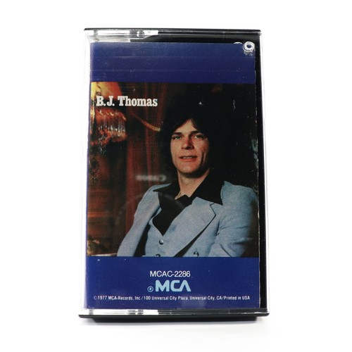 B.J. Thomas Self-Titled (Cassette Tape, 1977, MCA Records) TESTED MCAC-2286