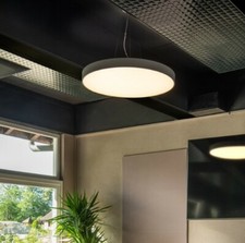 Große MEDO LED Deckenleuchte 90cmØ 120W Warmweißes Wohnlicht SLV 135171