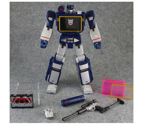 Takara MP-13 Transforms Masterpiece Soundwave With Laserbeak MP13