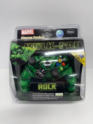 RARE & SEALED! 2003 Naki Marvel HULK-PAD Controller (WIRED) Microsoft Xbox NEW!