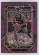 2023-24 Panini Prizm Draft Picks Purple Wave Prizm Tosan Evbuomwan #11 12po