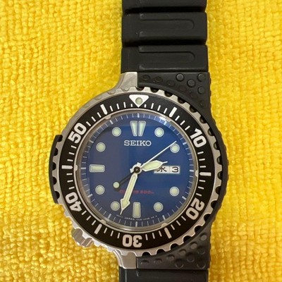 Seiko Prospex Giugiaro Limited Edition Mens Watch 2000 Made Sport Dive Very Good