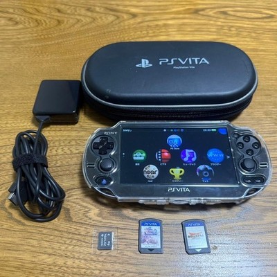 Sony PlayStation Vita PS VITA 3G/Wi-Fi PCH-1100 OLED Handheld Console Black