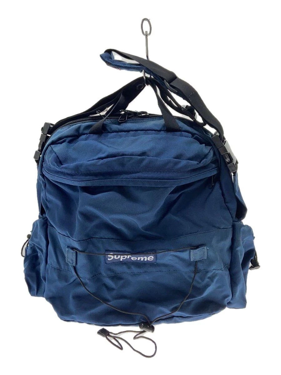 Sac bandoulière Supreme nylon bleu marine occasion