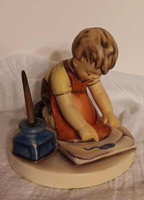 Goebel Hummel Figurine ''With Loving Greetings'' signed