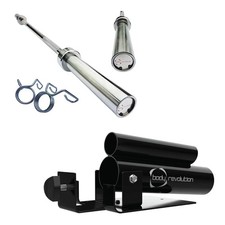 Body Revolution 6ft Barbell Bar & T-Bar Row Bundle Compact 150kg
