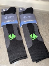 A Lot Of Two Pair Ski Socks Teen Size 3.5-5.5 NWT Wool Blend