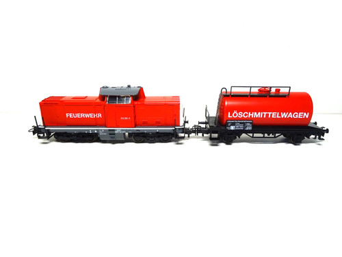 MÄRKLIN 29750 ,Diesellok Feuerwehr 212 261-2,guter Zustand,fährt gut,OVP,H0 | Zustand: Gebraucht