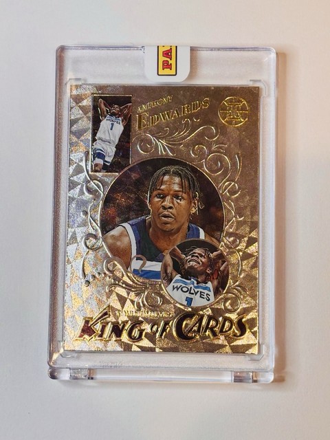 Anthony Edwards REFRACTOR SSP T-Wolves MVP MINT ENCASED
