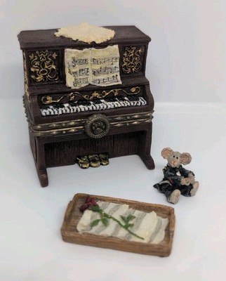 Boyds Treasure Box Grandma s Piano w/Maestro McNibble 392143