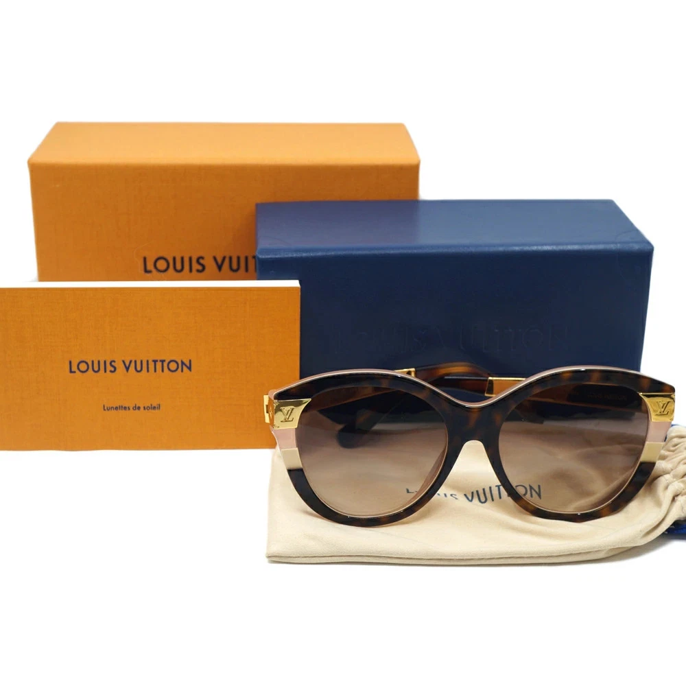 Louis Vuitton Women's Brown Cat Eye Sunglasses for sale | eBay