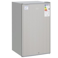 HOMCOM 91L Freestanding Under Counter Fridge with Lock Grey
