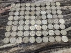 Lot Of 80 Franklin Silver Half Dollars
