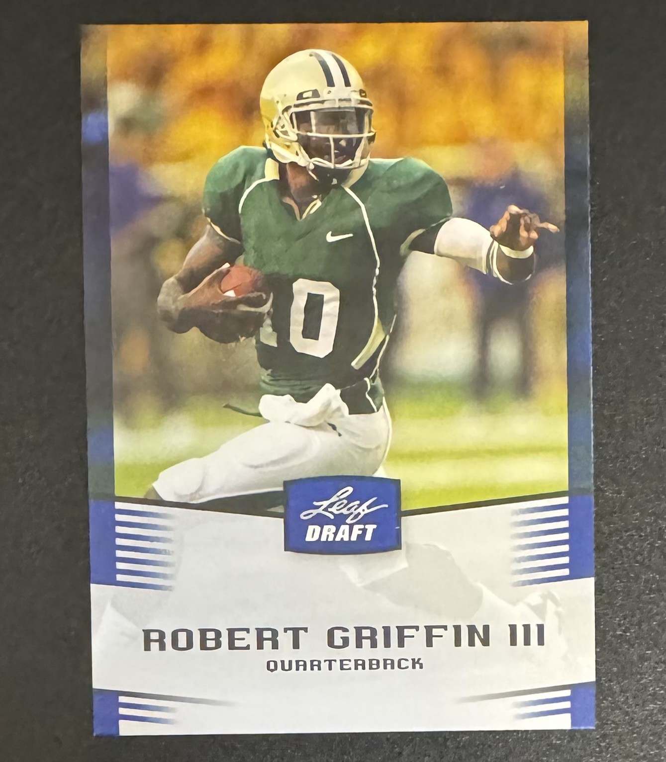 Robert Griffin III 2012 Leaf Draft Blue ROOKIE #40 - Baylor Bears 
