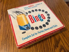 Whitman Bingo Deluxe Set VINTAGE  Plastic Pieces replacement pieces