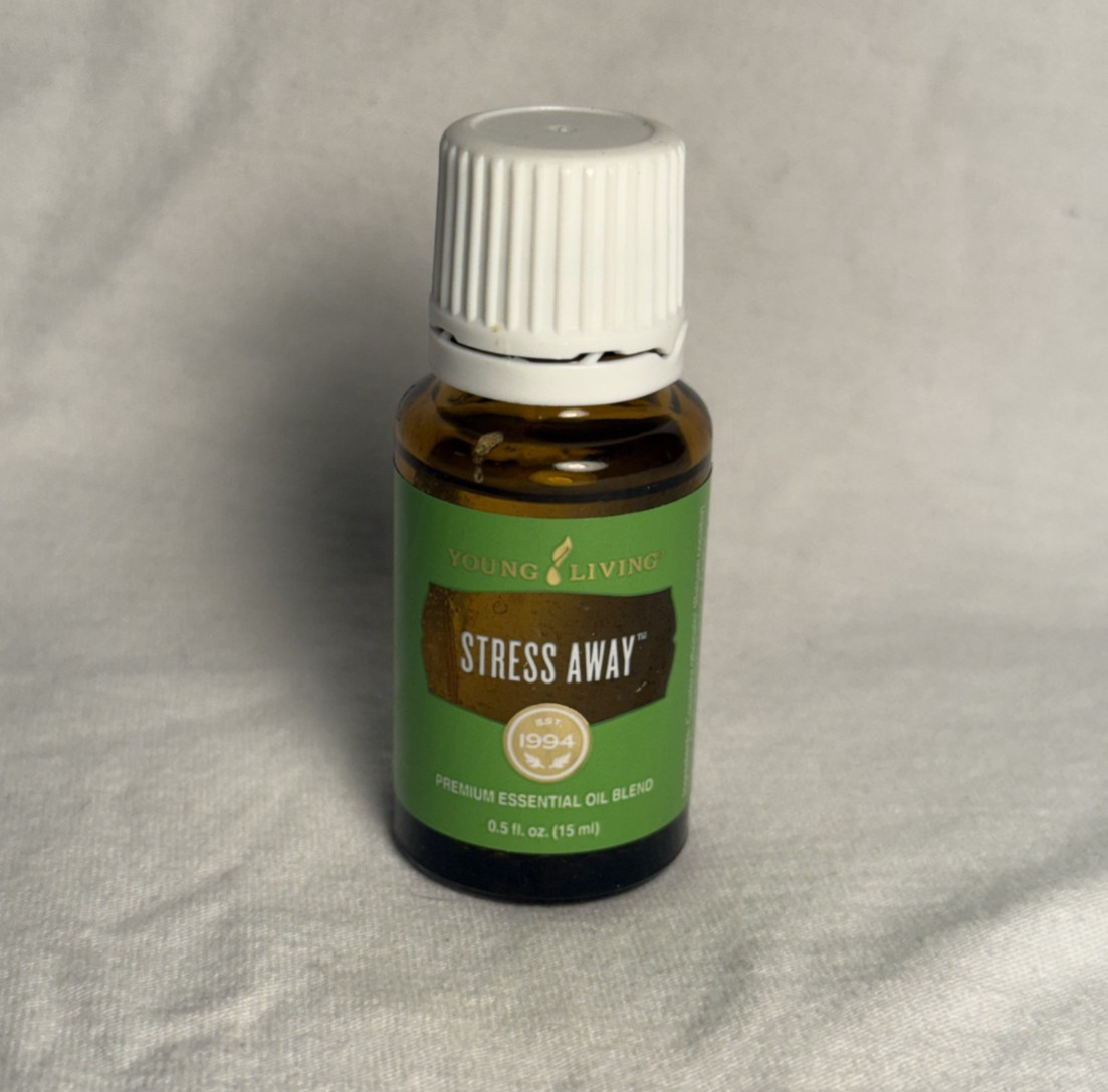 Young Living Stress Away Essential Oil – 15ml (0.5 oz) Authentic Sealed Bottle