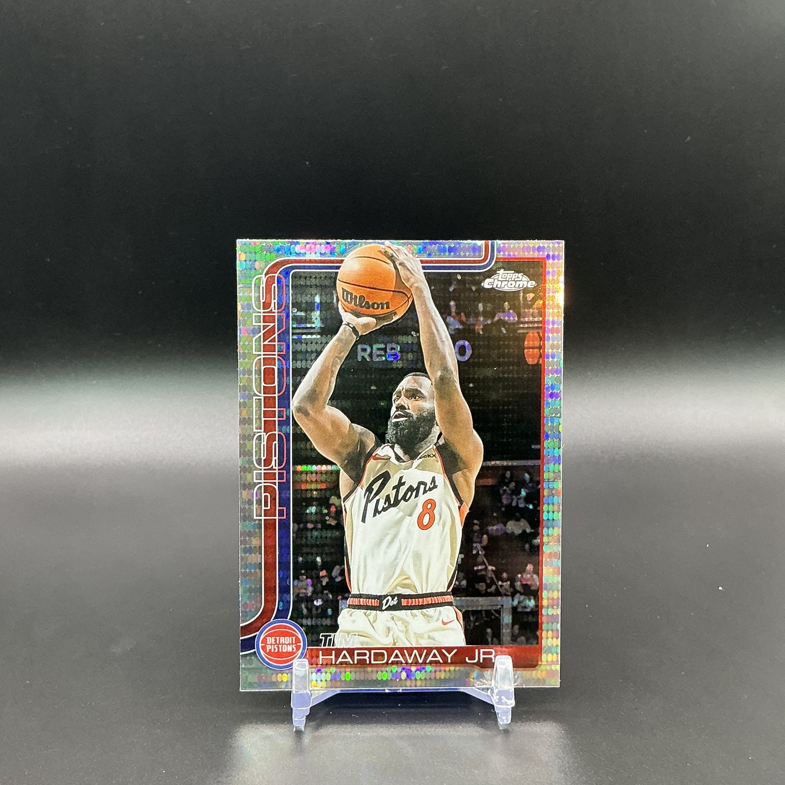 2025-26 Topps Chrome - Tim Hardaway Jr. #7 Pulsar Refractor