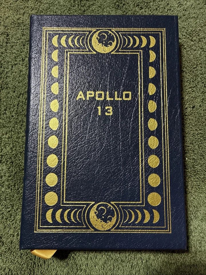 EASTON PRESS - Apollo 13 - Lovell & Kluger SIGNED First 1st Leather NASA - Image 2 of 4