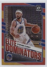2020 Panini Donruss Optic Elite Dominators Red Prizm 10/99 Stephen Curry #13 rf2