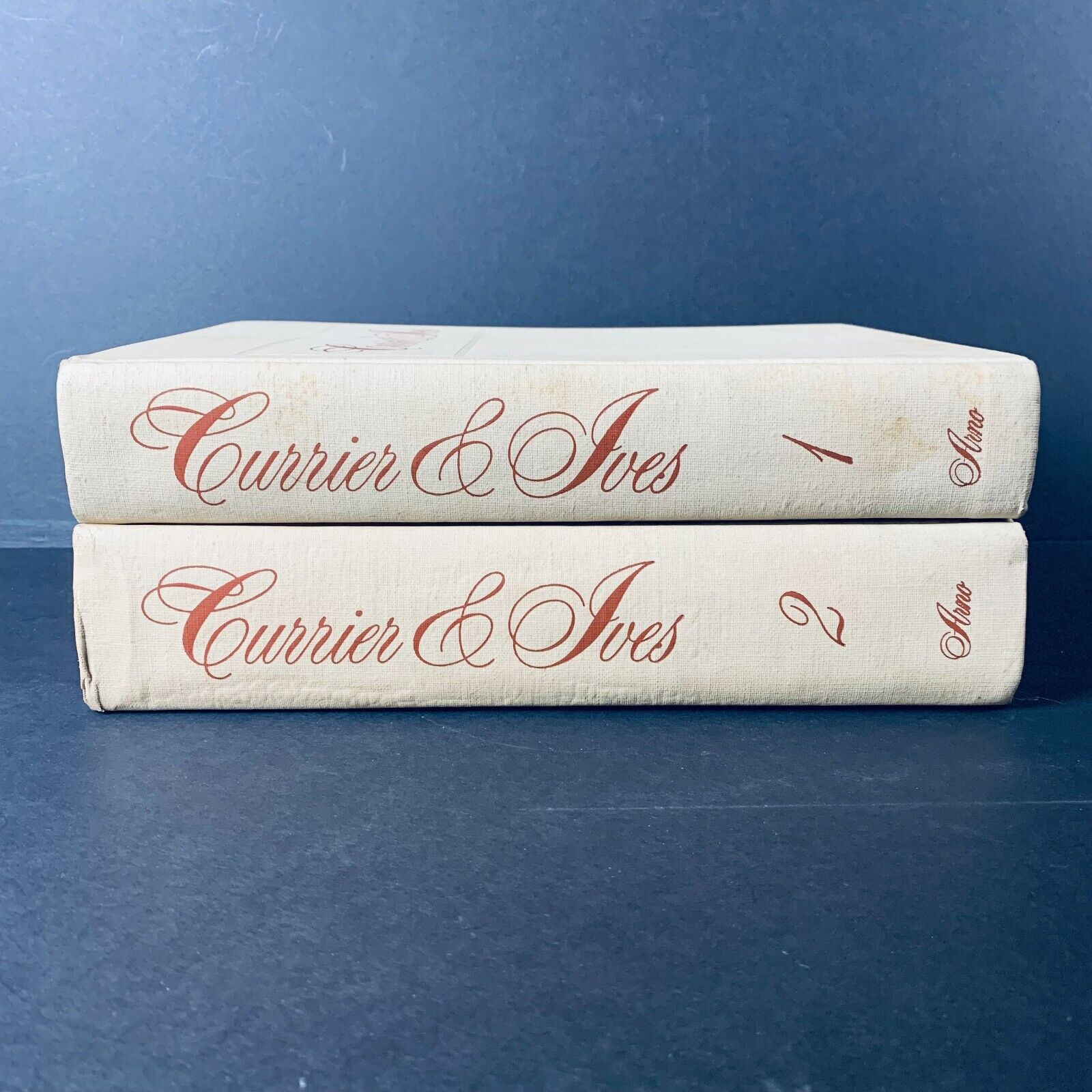 Currier & Ives Printmakers to American People 2 Volume Reference Set 1976 Peters