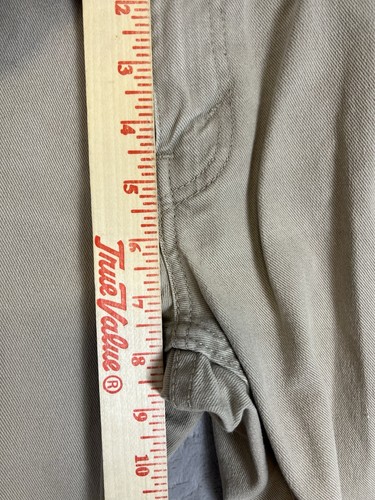 Levi's 511 Herrenjeans Größe 30 x 34 hellbraun mittlerer Bund gerades Bein schmale Passform Freizeit - Bild 7 von 10