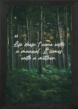 Mothers Day Gift Mommy Mum Framed Wall Art Poster Canvas Print Picture