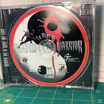 Shadow Warrior, PC CD-ROM No Manual Vintage Rated M Video Game Ninja Warrior