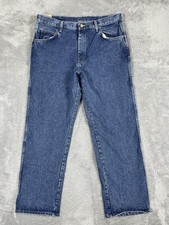 Bulwark FR Jeans Mens 38x32 Blue Flame Resistant Denim Work Pants PEJ6SW3