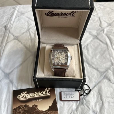 Ingersoll Herrenuhr automatik Nebraska IN 2703 BR Limited in OVP mit Anleitung. - Bild 1 von 4