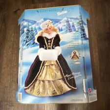 Mattel Barbie Happy Holidays Special Edition 1997 Christmas Doll in Original Box