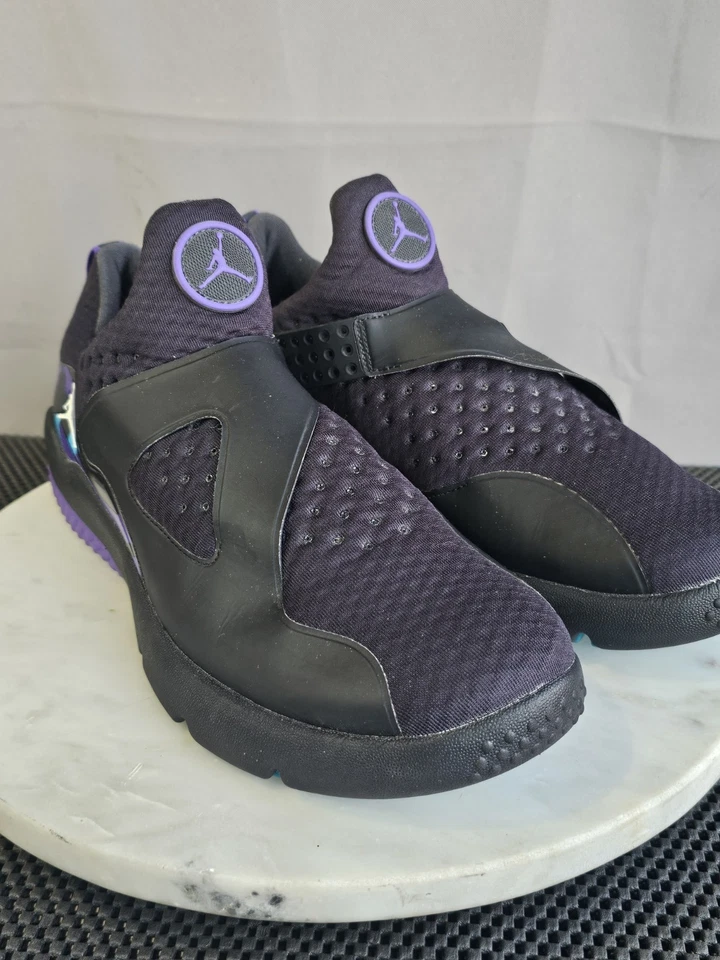 Nike Air Jordan Trainer Essential Zapatos 888122-018 Negro Púrpura Para hombres Talla 11 Foto 2 de 4