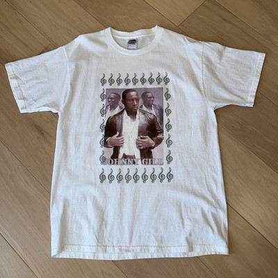 Johnny Gill An Evening With Johnny Concert Tee White T-Shirt Size Large