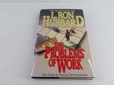 The Problems Of Work L Ron Hubbard Bridge Publications Brown HC Self Help
