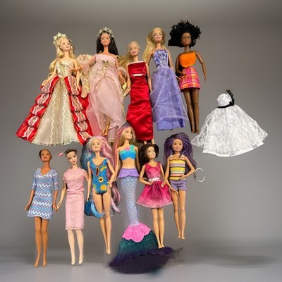 VTG Barbie Doll Lot Skipper Angelic Harmony Mermaid SEE PHOTOS