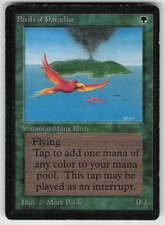Birds of Paradise Beta Edition Rare MAGIC: THE GATHERING