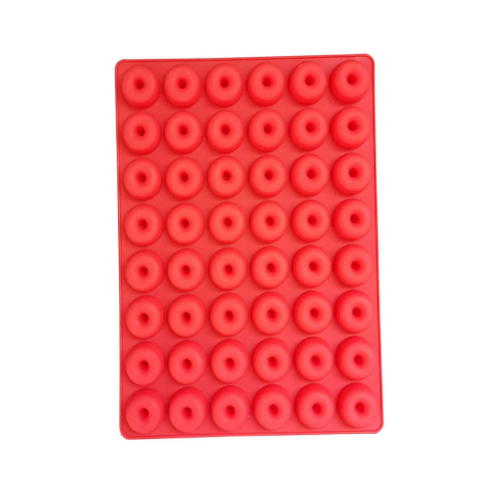 48 Silikon Donut Backformen Mini Backform Backhilfe Zufällig - Bild 4 von 4