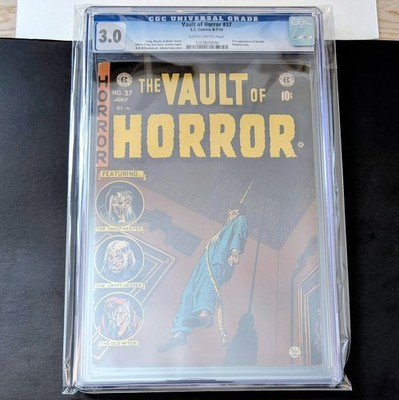 Vault of Horror #37 CGC 3.0 1st appearance of Drusilla EC Comics 1954