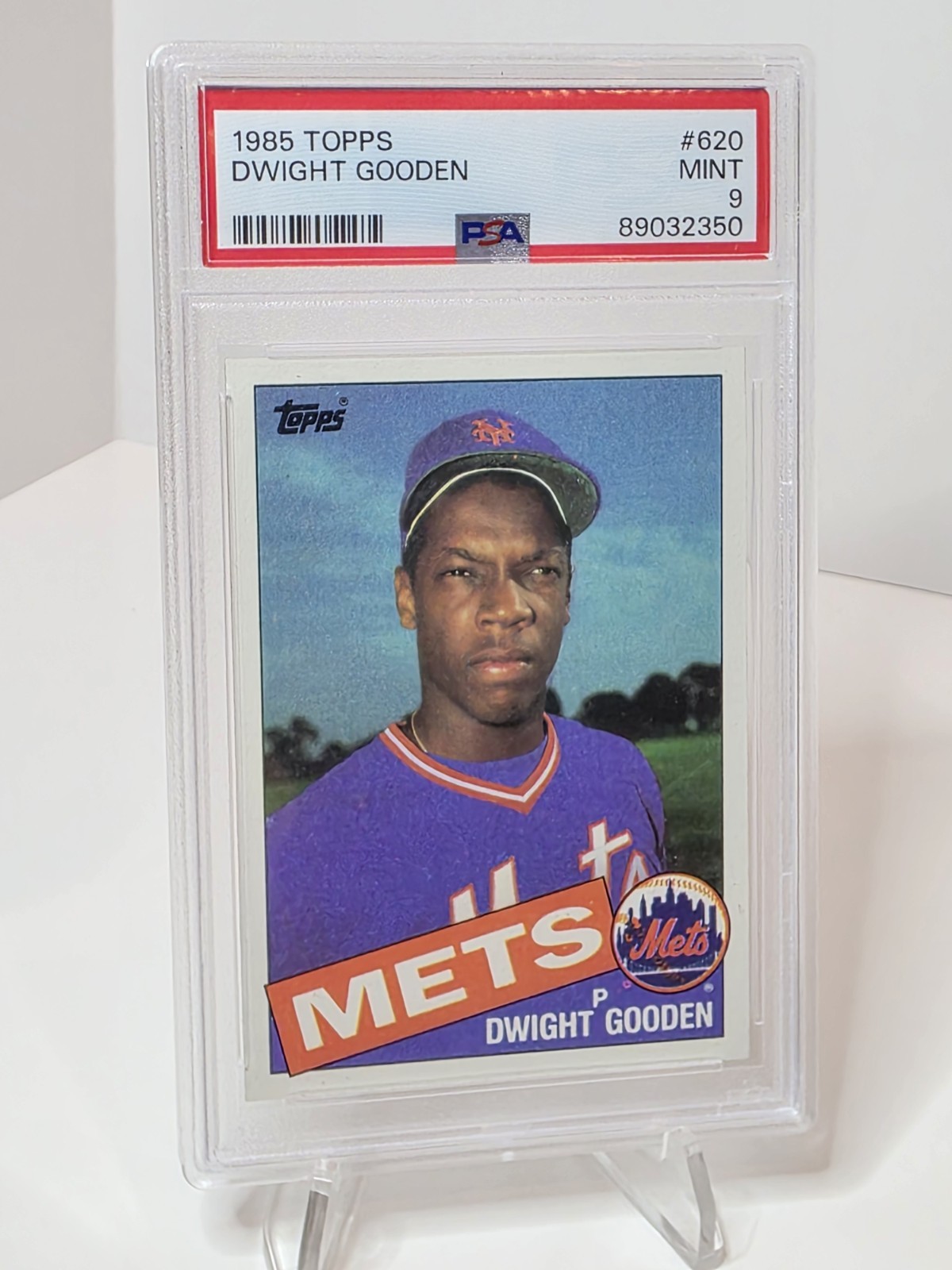 1985 Topps - Dwight Gooden #620 (RC) PSA 9