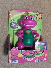 FISHER PRICE BARNEY WORLD HEART HANDS BARNEY 15 SONGS SOUNDS PHRASES
