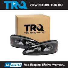 Trq Headlight Assembly Set Fits 2004-2008 Pontiac Grand Prix