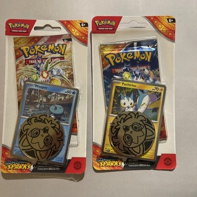2x Pachirisu WooperPokemon Surging Sparks Single Pack Blister New Factory Sealed