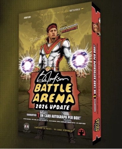 2026 Bo Jackson Battle Arena Patrick Mahomes Update Hobby Box Sealed - Pre Sale