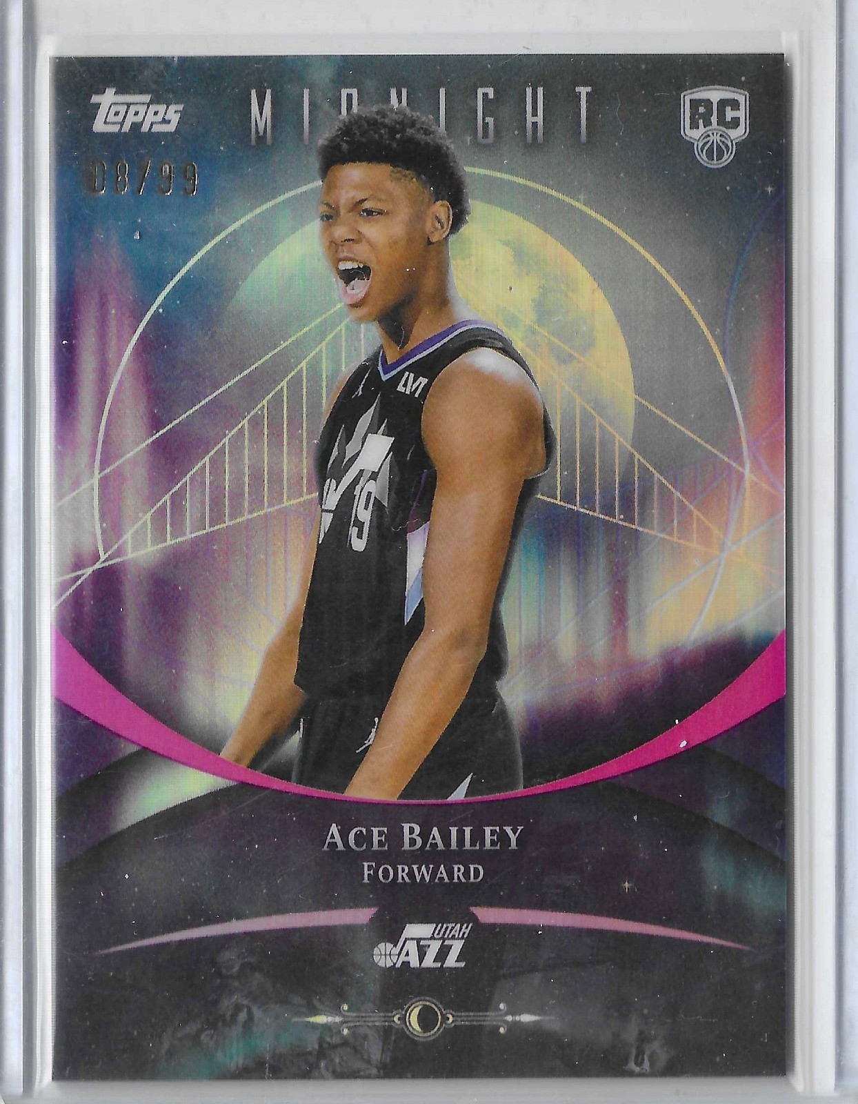 Ace Bailey 2025 Topps Midnight #TL-14 Twilight /99 Price Guide 