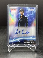 2025 Topps Chrome Marvel Studios Cobie Smulders as Agent Maria Hill Auto #AA-CS