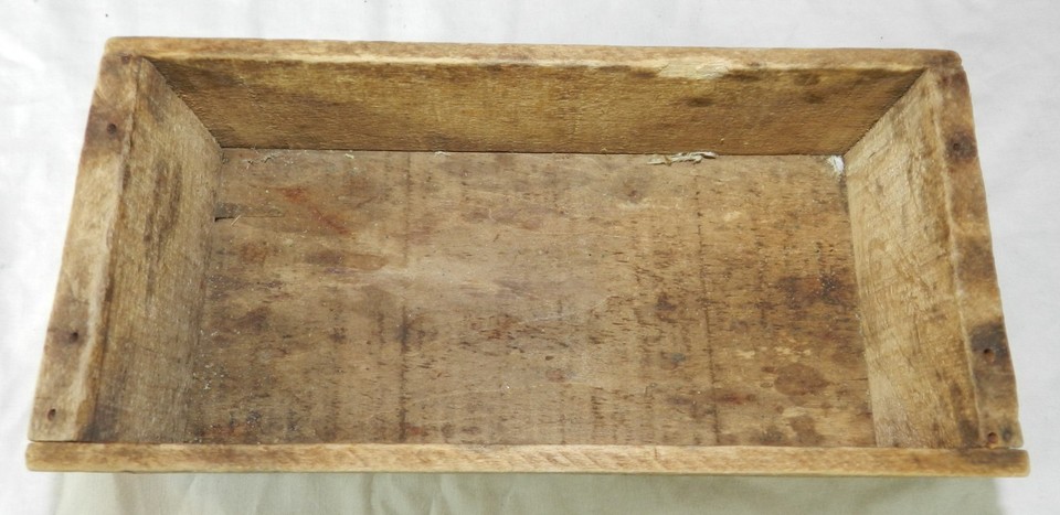 Box Loading Process Vintage Wood Box for Land O' Lakes Pasteurized Process Cheese - 8 1/8 ...