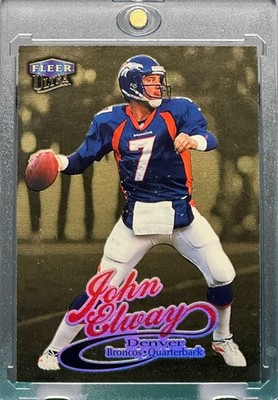 rare john elway cards Top John Elway Cards of the 1980s